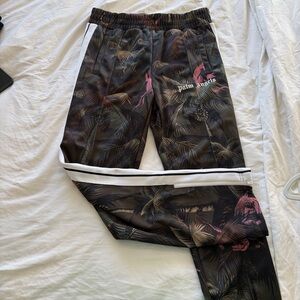 Palm Angels Multicolor Tropical Print Joggers